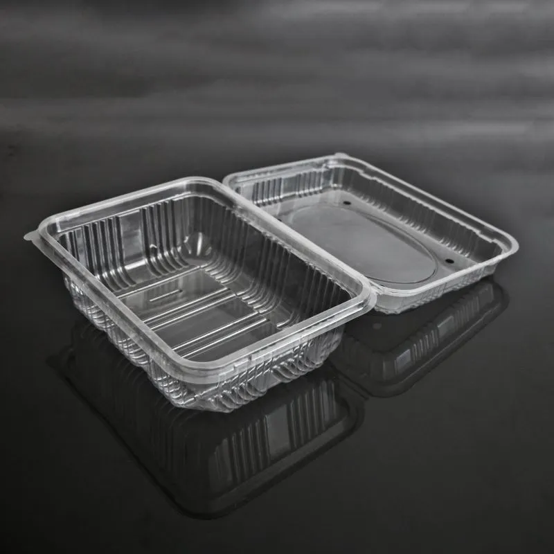 Bosca Torthaí Clamshell le Poill