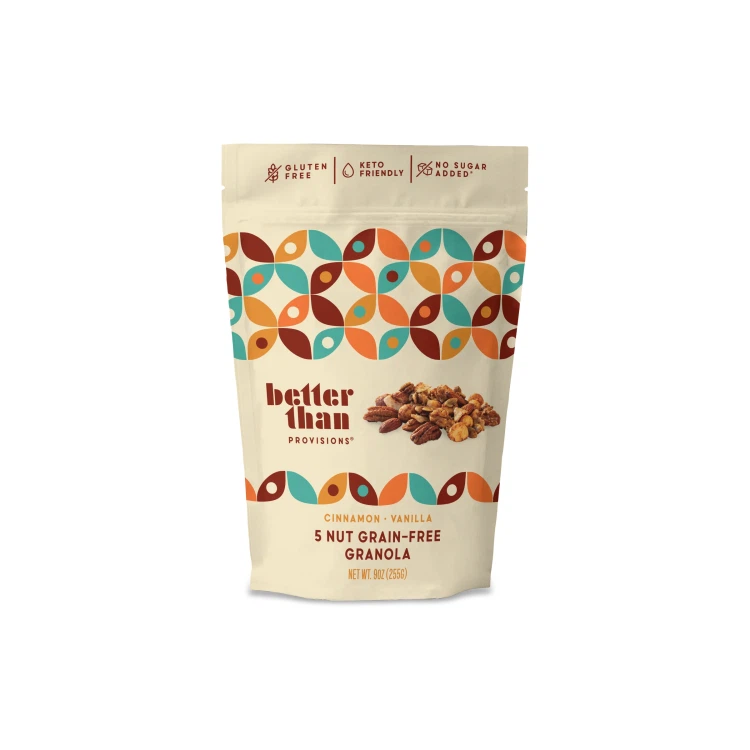 Monarcha Soláthar Díreach Mála Zipper Féin Buan