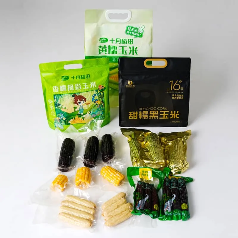 Málaí Pacáistithe Corn Úr