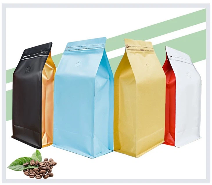 Málaí Páipéar Laminated Kraft Le Zipper