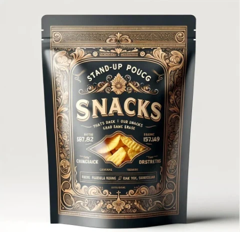 Pacáistiú Bia Pouch Seasta In-athnuaite Candy Brioscaí Cnó Mála Scragall Alúmanam Pacáistiú Plaisteach Zip Mála Séala Teas